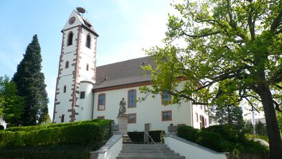 Die evangelische Kirche in Gundelfingen