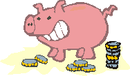 Geld und Sparschwein